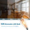 HESSION ST64 LED Edison Bulbs, 4W Equivalent 40W, Soft Light