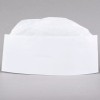 Classy Caps 100 WHITE RETRO PAPER SODA JERK HATS ICE
