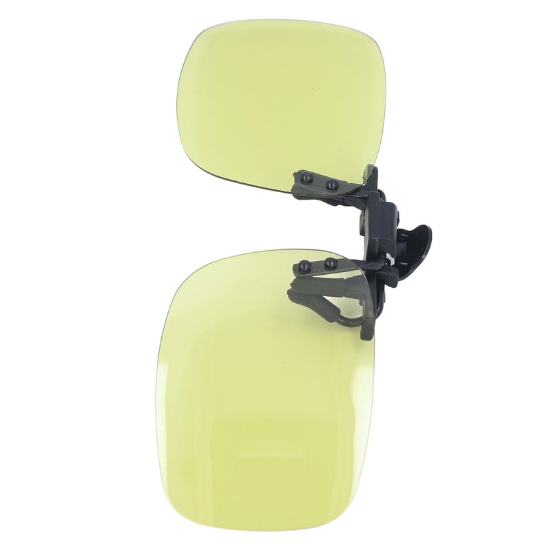 Polarized Clip On Glasses Day Night Duel Use Portable Polarized