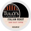 Tully's Coffee Italian Roast Keurig Single-Serve K-Cup Pods, Dark Roast