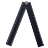 MAEXUS Folding Ruler Aluminum Alloy Ruler 30cm Folding Aluminum Ruler