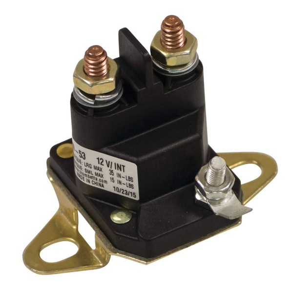 New Stens Starter Solenoid 435-097 Compatible with Wright Mfg Stander