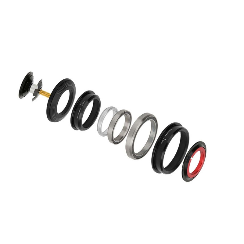 Cocoarm CNC ZS44/ZS56 Aluminium -Legierungsrad Bike Doppelzzwecke Außenverjüngungs -Headset Lager,