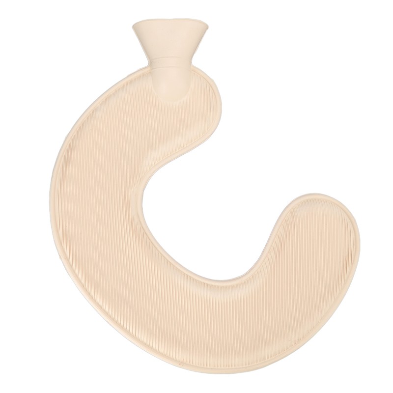 U Shaped Hot Water Bag Soft 1L Water Injection Neck