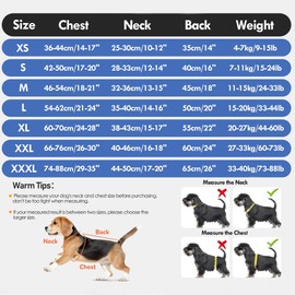Dog Anxiety Calming Vest Breathable Mesh Anxiety Relief Shirt, Dog Thunder Jacket Calming Coat for Fireworks, Vet Visits, Separation, Noise Block, Pet Calming Wrap Jacket for All Season Indoor Outdoor