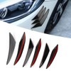 Bumper Fins For Cars, Car Bumper Canards Fins Splitters, 6Pcs/set
