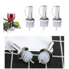Stainless Steel Classic Bottle PourersLiquor Bottle Pourers for Wine, SpiritsAlcohol,