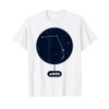 Aries Zodiac Astrological Sign Star Constellations T-Shirt