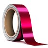 VViViD Satin Chrome Pink Air-Release Adhesive Vinyl Pinstripe Tape Roll