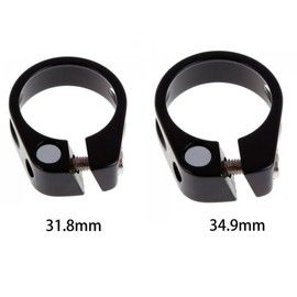 HOUSON Aluminum Alloy Saddle Adapter for MTB & Road Bike - 34.9mm Seat Post Clamp