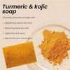 Turmeric Soap Bar, Kojic Acid Soap for Face & Body,