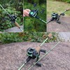 One Bass Fishing Rods Combos, 30-Ton Carbon Fiber Blanks Casting