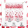 Valentine's Day Kitchen Curtains for Windows, Valentines Day Kitchen Decor