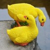 Duck Ornament Resin Weather Resistant Cute Vivid Expression Duck Statues