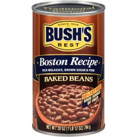 Bush's Best Boston Recipe Baked Beans, 28 Ounce (Pack of 6)