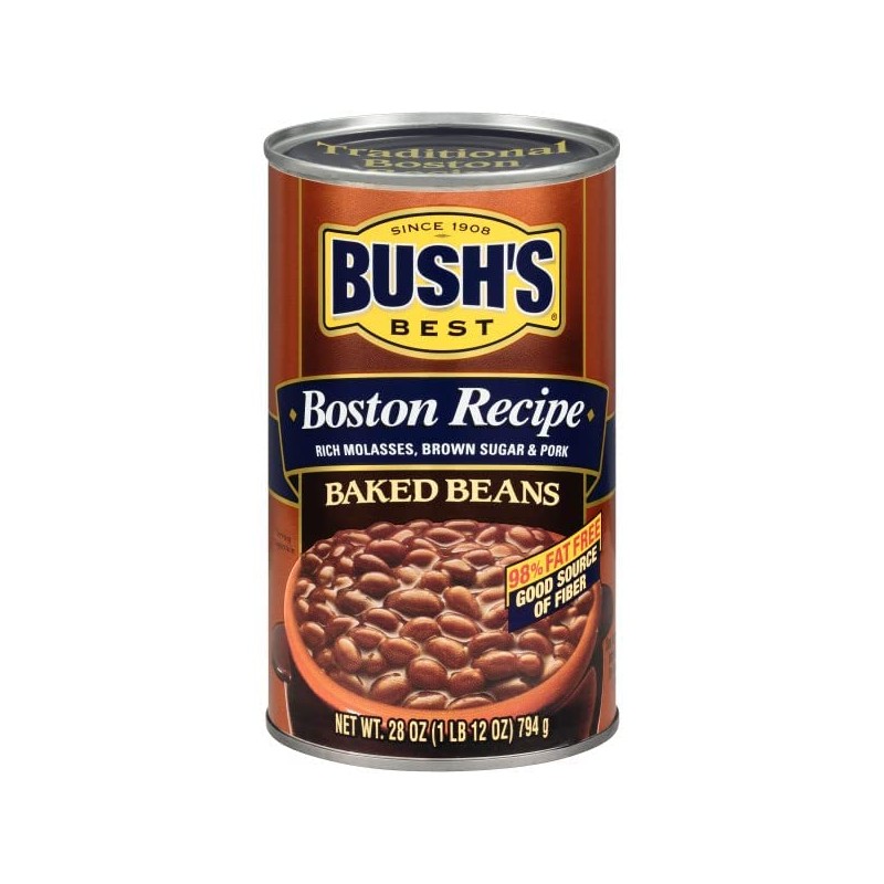 Bush's Best Boston Recipe Baked Beans, 28 Ounce (Pack of