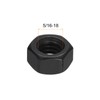 QUARKZMAN 5/16-18 Hex Nuts Carbon Steel Grade 8.8 Black Oxide
