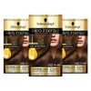 Schwarzkopf Oleo Intense Brown Hair Dye, 3-Pack Permanent Oil Colour,