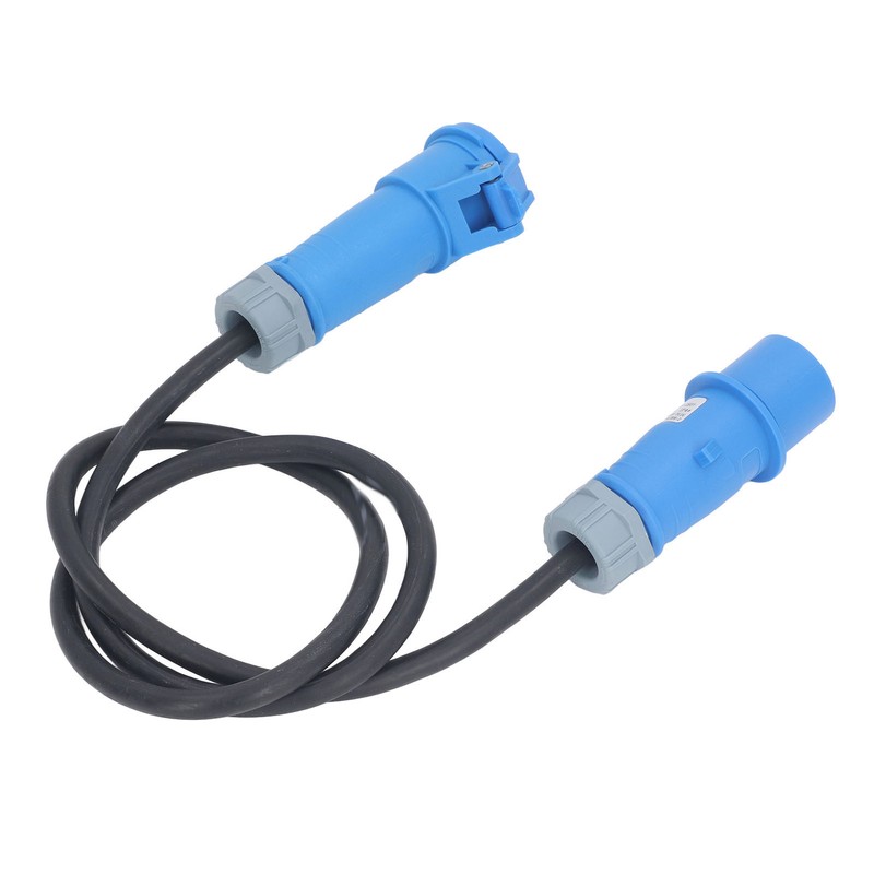 Camping Adapter Cable Male to Female 16A Coupling High Current