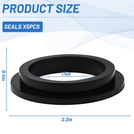 Pool O-Rings Replacement Part for Intex Pool Rubber Sealing Rings Washers Pool Accessories for Intex Sand Filter Pump Replacement Parts 26323CA, 26323EH, 26331CA, 26331EH, 26337EH