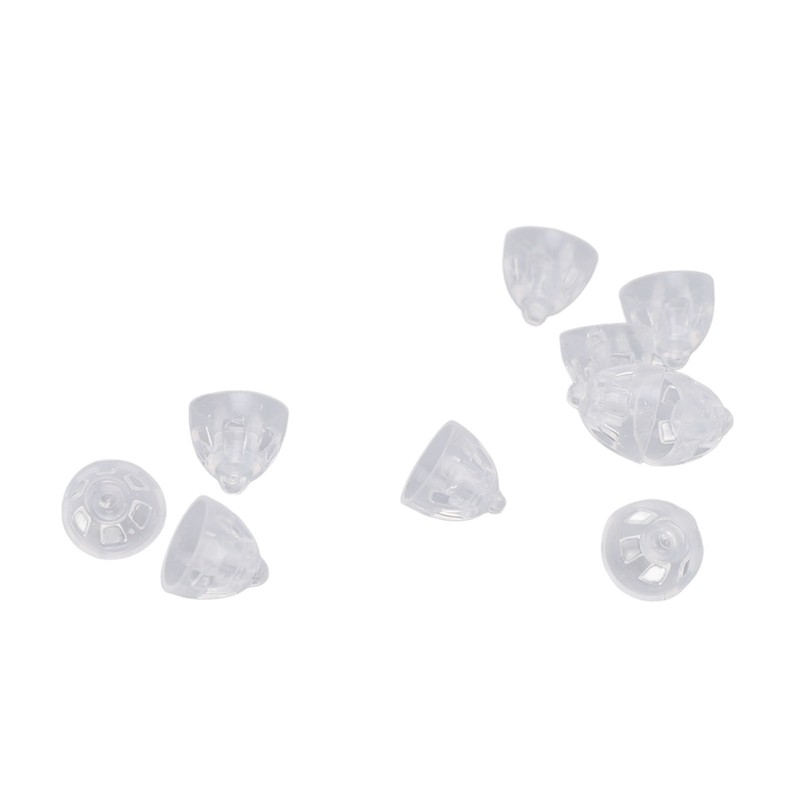 10pcs Sound Amplifier Open Domes Single Layer Washable Reusable Silicone