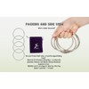 JL Corp. Metal Chinese Magic Linking Rings – Classic Illusion