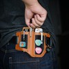 VIPERADE PL3 Multitool Sheath, Leather Sheath with DIY Patch Area,