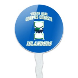 Texas A&M -Corpus Christi Islanders Cupcake Picks Toppers Decoration Set of 6