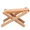 Guitar Footrest, Foldable, Wooden Footrest, Rivet Fixed, 4 Height Adjustable,