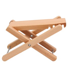 Guitar Footrest, Foldable, Wooden Footrest, Rivet Fixed, 4 Height Adjustable, Durable, Compact, Elegant Design, Classic, Acoustic AM220911