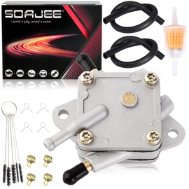 SOAJEE Fuel Pump Compatible with GX610 GX620 GXV610 GXV620 16700-ZJ1-003 EB11000 EB11000A HA4118 HA4120 HRC7018 HRC7020 Generator Lawn Tractor