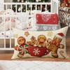 Christmas Gingerbread Man Lumbar Decorative Throw Pillow Cover 12 x