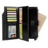 PARVENZA Women's RFID Blocking Large Capacity Luxury Wax Genuine Leather