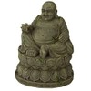 Aqua Della Buddha Aquarium Decoration, 9.5 x 9.5 x 12.5