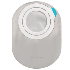 SenSura Mio Flex Two-Piece Closed End Transparent Filtered Ostomy Pouch, Maxi