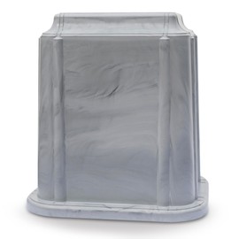 Crowne Vault Castlegard Cremation Niche Urn for Adult Ashes | Fits Crematory Container with Space for Keepsakes | Made in USA (Galaxy)