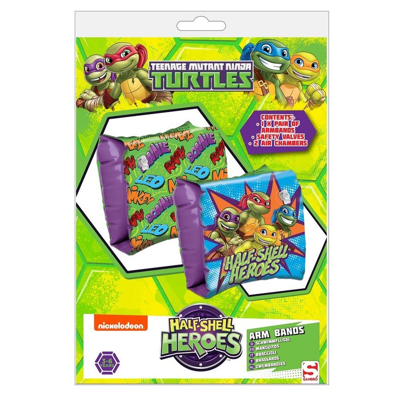 Sambro TMNT Ninja Turtles Arm Bands