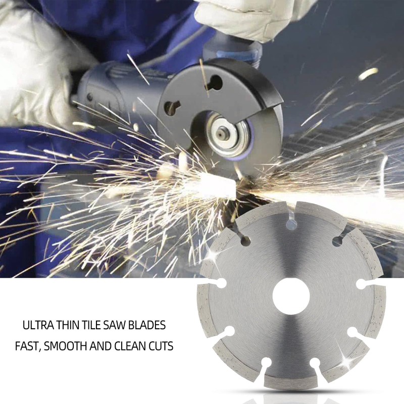 115mm Diamond Cutting Disc, Segmented Blade with 22.23mm Arbor Hole,