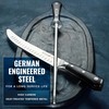 Cutluxe Honing Rod, Sharpening Steel for Kitchen Knives – 12"