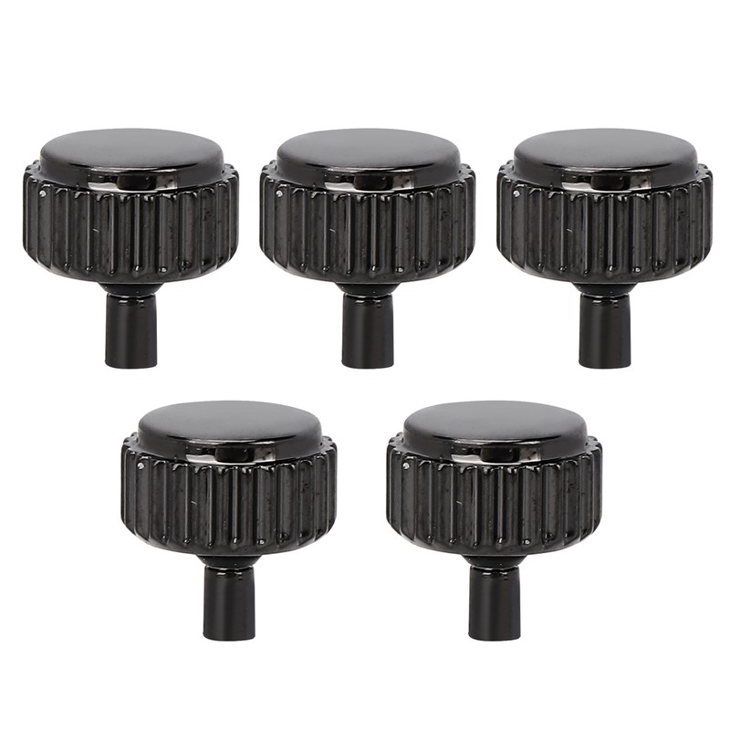 5pcs Watch Crown Steel Watch Head Repairing Parts Replacement Accessories