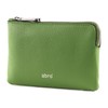 abro Leather Dalia Cosmetic Bag Lime, lime