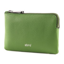 abro Leather Dalia Cosmetic Bag Lime, lime