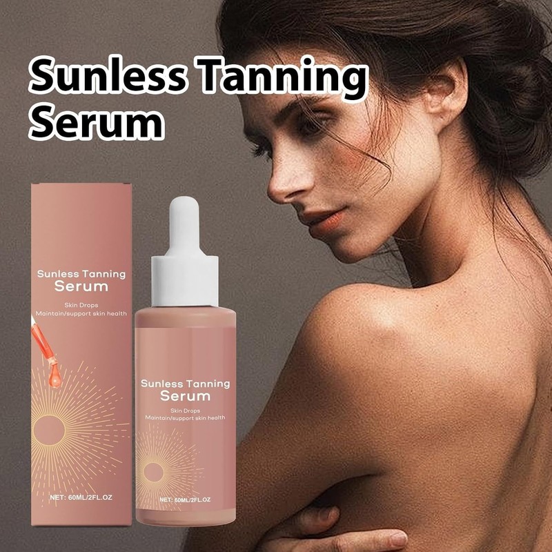 Sunless Tanning Drops Self Tan Drops for Face Body Tanning