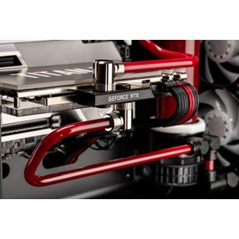 EKWB EK-HD PETG Tube, 10/12mm, 1000mm, Clear, 4-Pack