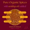 Spice Hut - Organic Vindaloo Masala Powder, Salt-Free, Flavorful Spicy