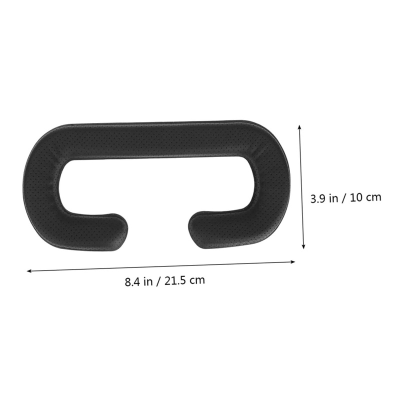 Angoily 4pcs Sponge Cushion Pu Leather Vr Mask Pad Face