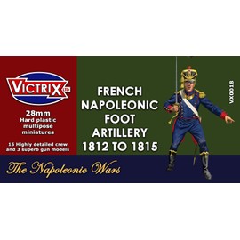 Victrix 28mm French Napoleonic Foot Artillery 1812-1815 # VX0018
