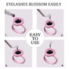 50 PCS Glue Holder Rings for Eyelash Extensions, Disposable Volume