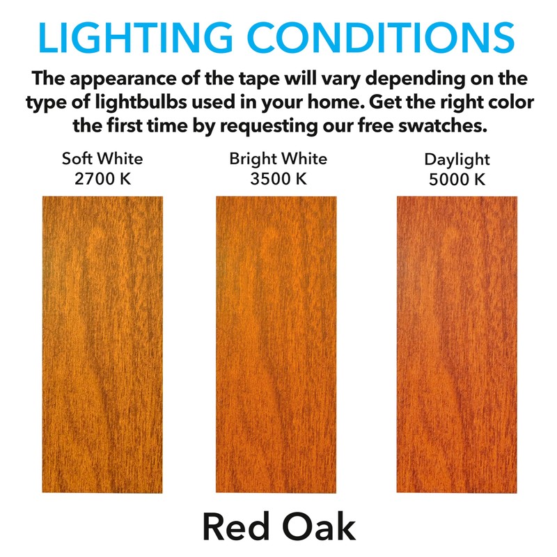 MATCH 'N PATCH Realistic Wood Grain Repair Tape - Durable