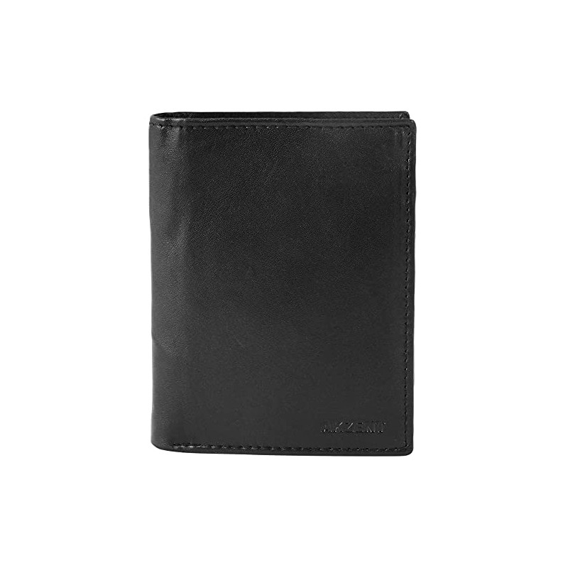 Akzent 3000036 Men's Wallet Real Leather Portrait Format 12 x